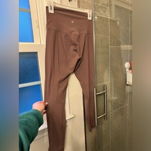 Mauve lululemon align leggings